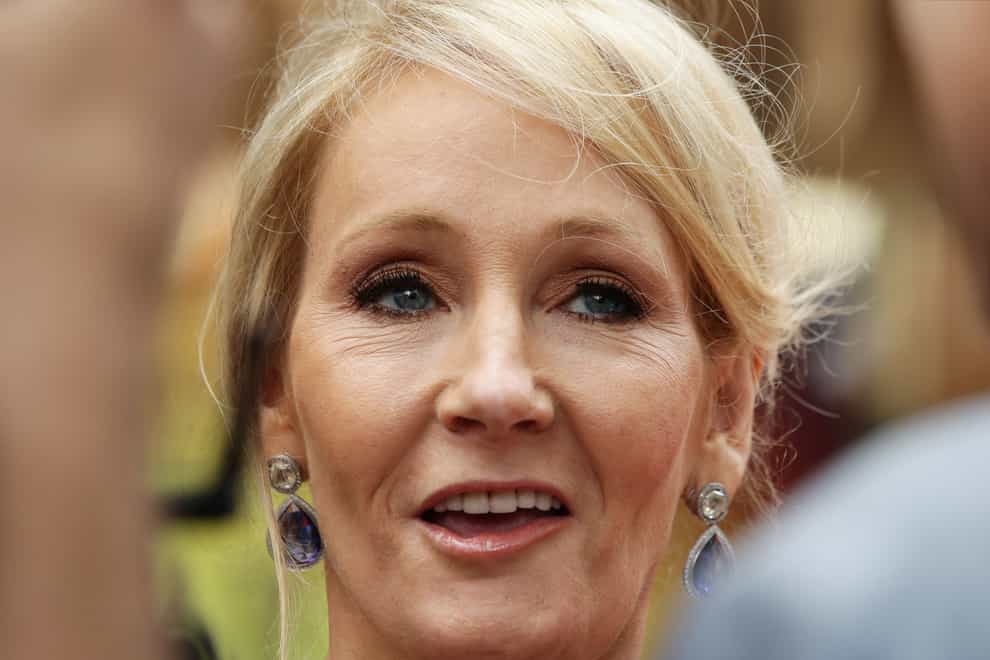 A tweet which identified JK Rowling’s Edinburgh home will not be treated as criminal, police say (Yui Mok/PA)