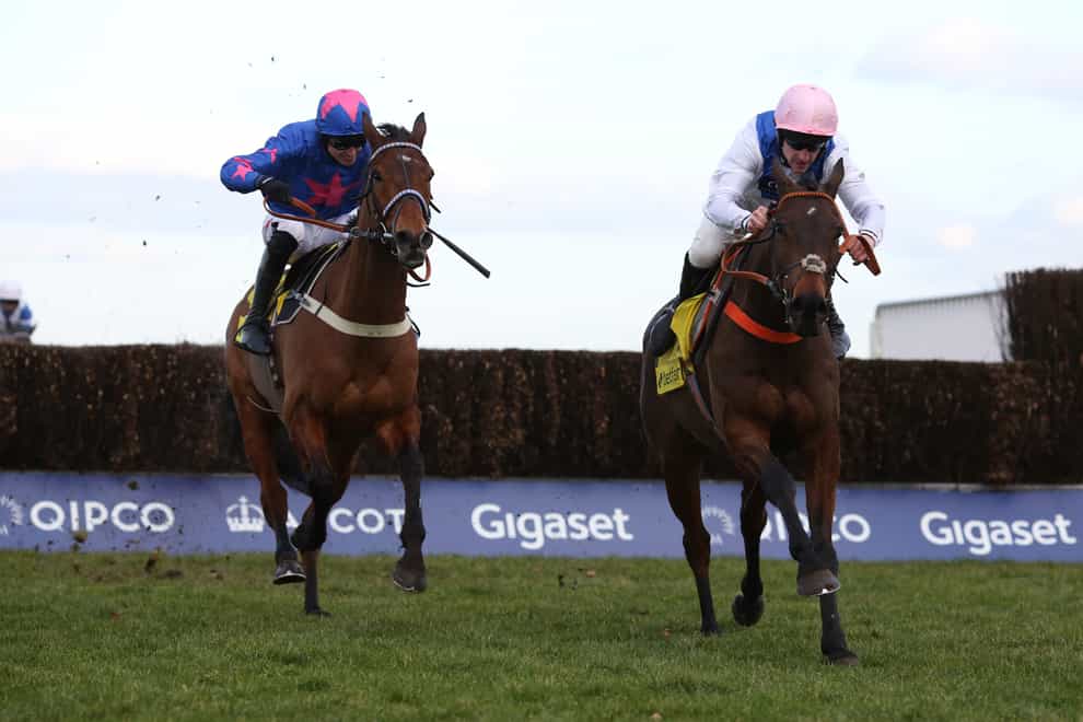Waiting Patiently (right) will try to redeem his reputation in the valuable Fleur De Lys Chase at Lingfield (Julian Herbert/PA)
