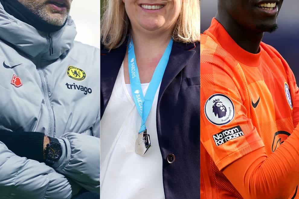 Thomas Tuchel, Emma Hayes and Edouard Mendy have won FIFA Best awards (PA)