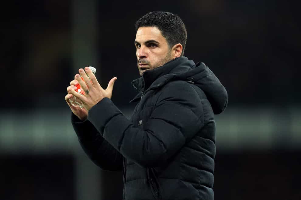 Mikel Arteta’s Arsenal are expected to play their Carabao Cup semi-final second-leg tie with Liverpool as planned this week (Martin Rickett/PA)