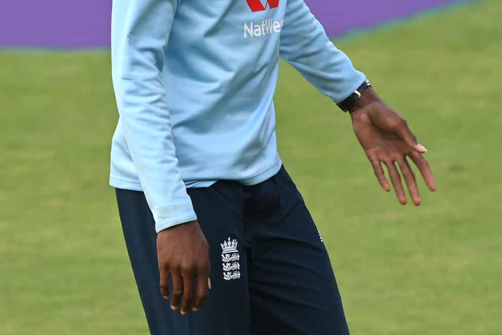 Jofra Archer is back with England for the first time in nearly a year (Shaun Botterill/PA)