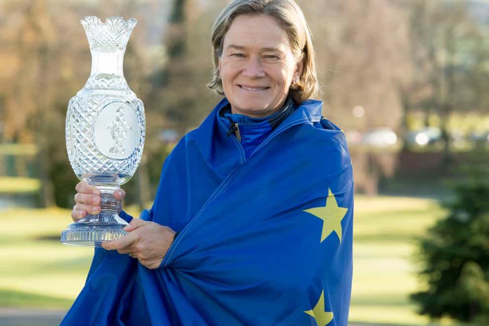 Catriona Matthew has been honoured for services to golf (Ian Rutherford/PA)