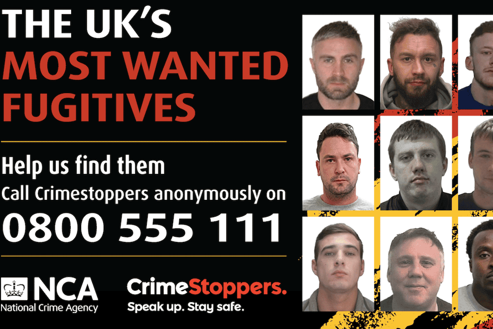The 12 most wanted UK fugitives thought to be hiding in Spain have been named by law enforcement (National Crime Agency/PA)