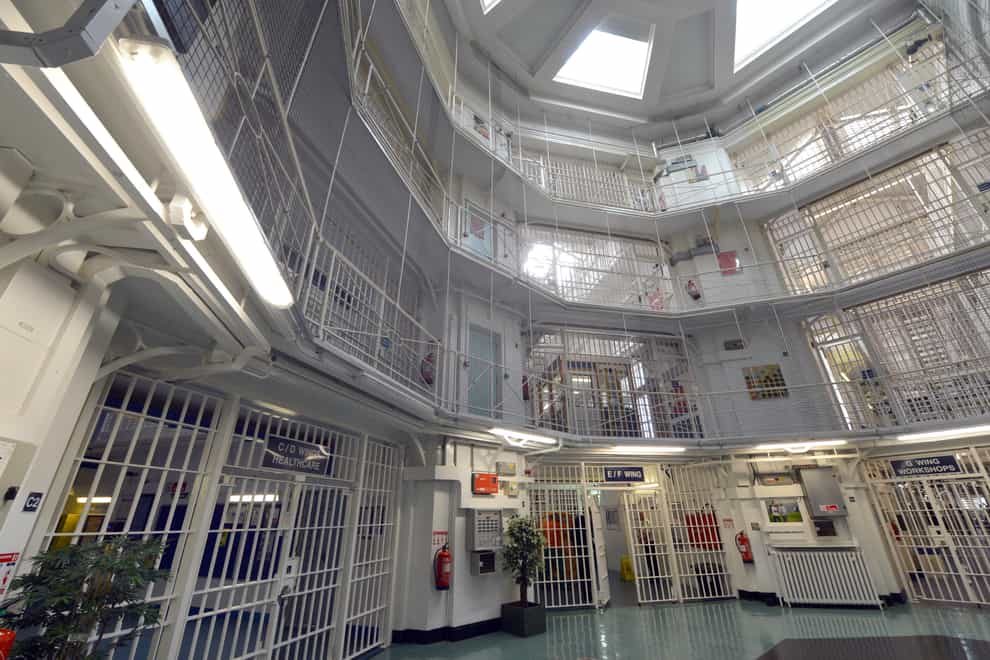 General view of the centre of Pentonville Prison, London (Anthony Devlin/PA)