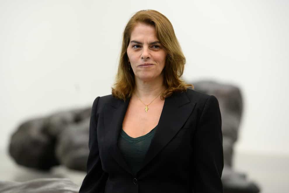 Tracey Emin was invited by former prime minister David Cameron to create a bespoke piece (Kirsty O’Connor/PA)