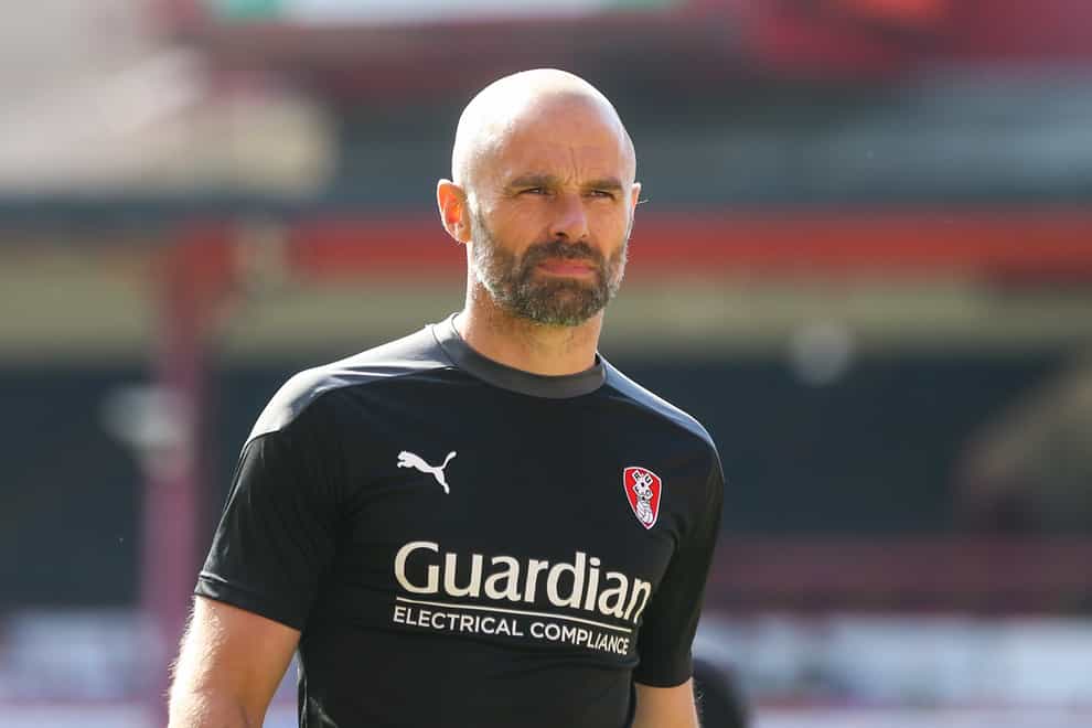 Rotherham manager Paul Warne has almost a fully-fit squad to choose from (Isaac Parkin/PA)