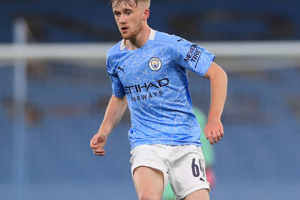 Manchester City’s Tommy Doyle has joined Cardiff on loan (Mike Egerton/PA)