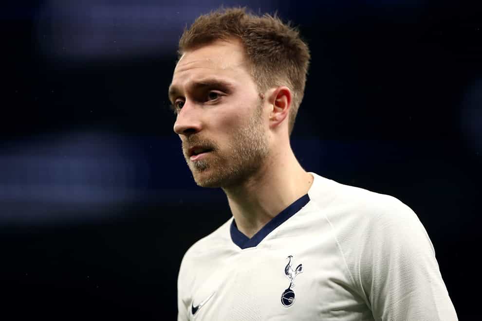 Christian Eriksen has been linked with Brentford (Tim Goode/PA)