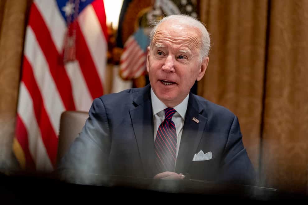 US president Joe Biden (Andrew Harnik/AP)