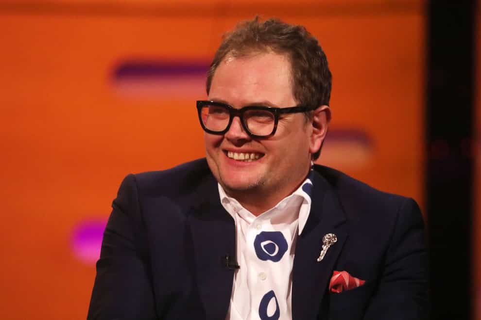 Alan Carr announced he was separating from Paul Drayton (PA)