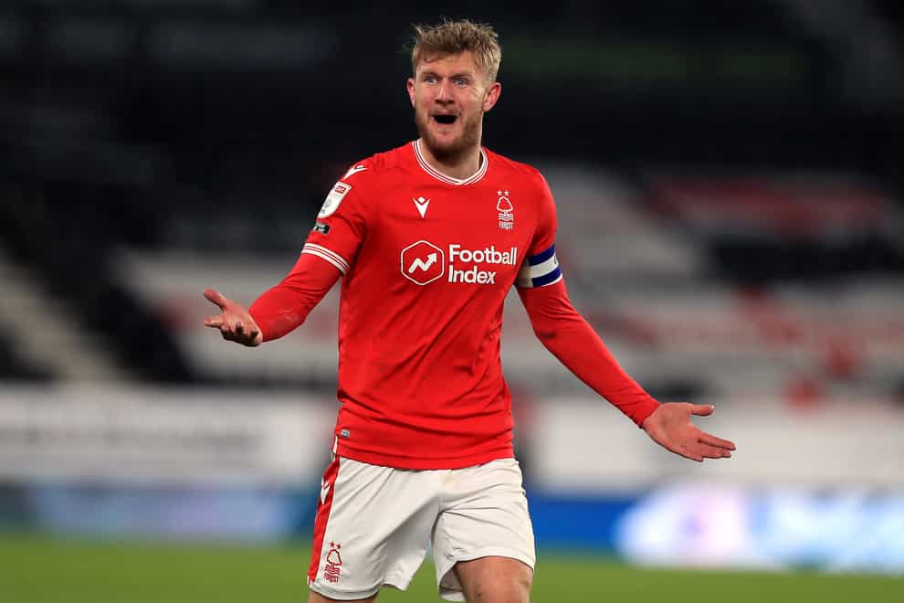 Joe Worrall should be fit for Nottingham Forest’s home clash with Derby (Mike Egerton/PA)