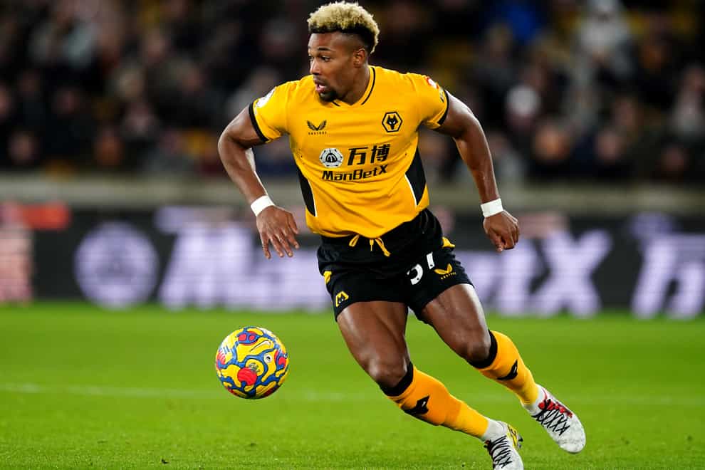 Adama Traore’s current deal with Wolves expires in 18 months (David Davies/PA)