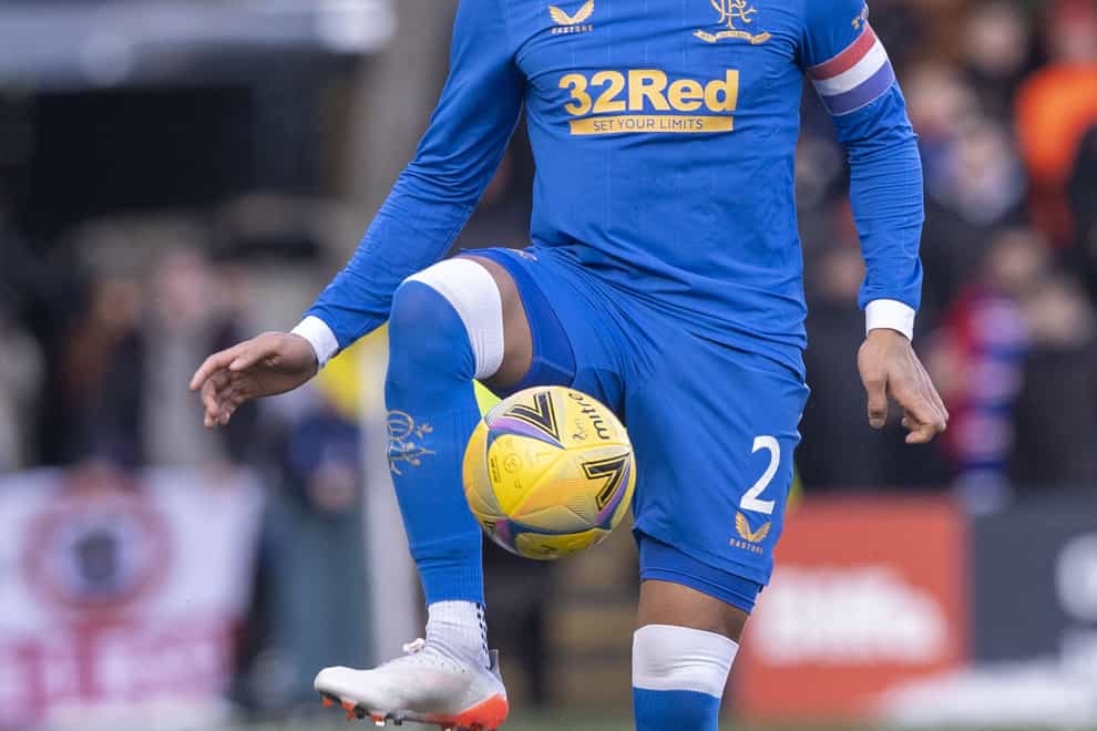 Rangers captain James Tavernier scored one penalty and missed another against Stirling (Jeff Holmes/PA)