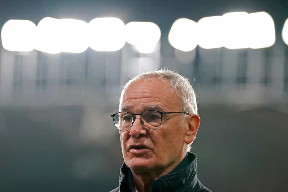 Claudio Ranieri is under pressure after Watford’s heavy home defeat to Norwich (Nick Potts/PA)