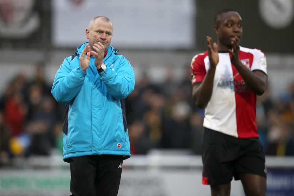 Alan Dowson’s decision to bring on Jamar Loza paid dividends at Woking (Adam Davy/PA)