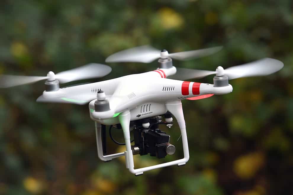 The UAE has banned the flying of drones as a hobby (Joe Giddens/PA)