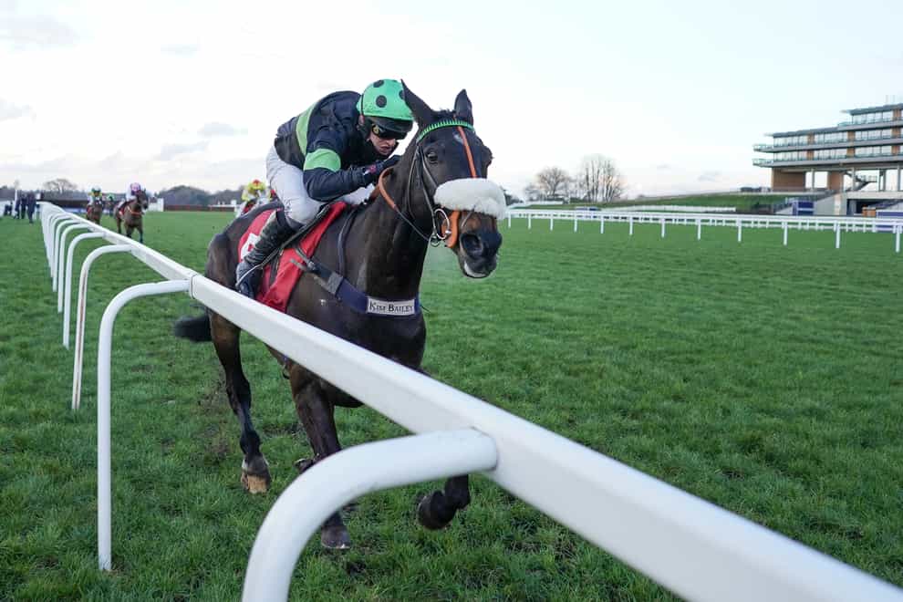 First Flow is likely to return to Ascot next moth following his fine effort in defeat behind Shishkin in the Clarence House Chase (Alan Crowhurst/PA)