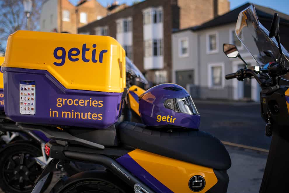 Getir is to expand across the UK, creating thousands more jobs (Getir/PA)