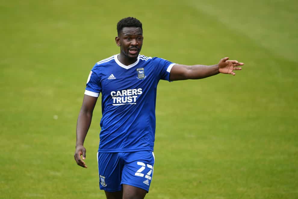 Ipswich loanee Toto Nsiala is yet to make his full debut for Fleetwood since joining on loan (Joe GIddens/PA)