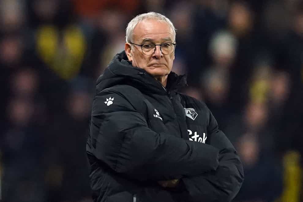 Claudio Ranieri has reportedly been sacked by Watford (Nick Potts/PA)