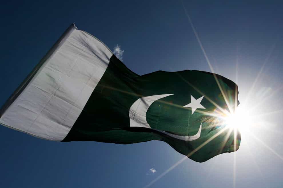 A Pakistan flag (Donall Farmer/AP)