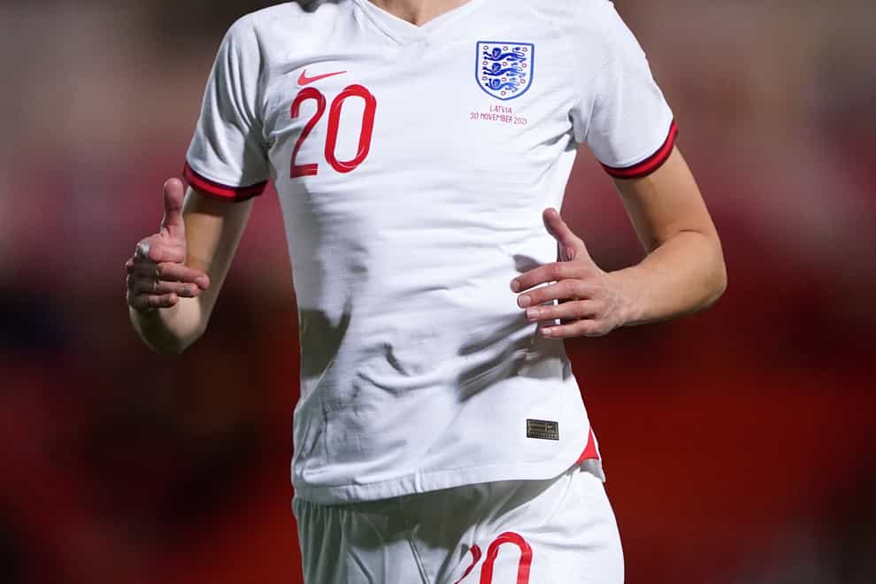 England’s Jill Scott has joined Aston Villa on loan for the remainder of the season (Tim Goode/PA)