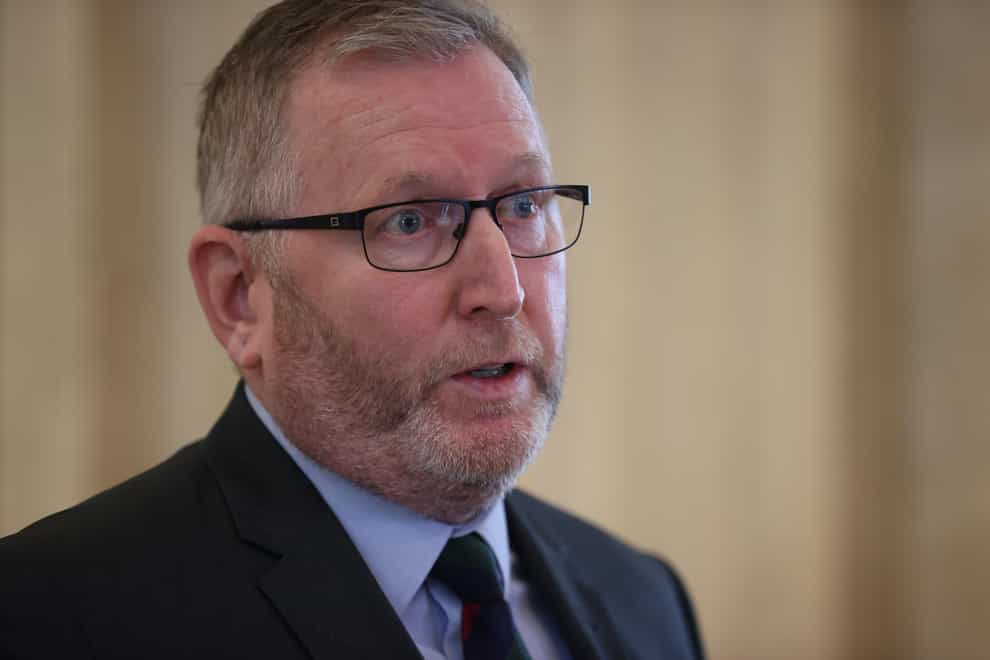 The Ulster Unionist Party leader said he was “on the cusp” of quitting amid controversy over historical tweets (PA)