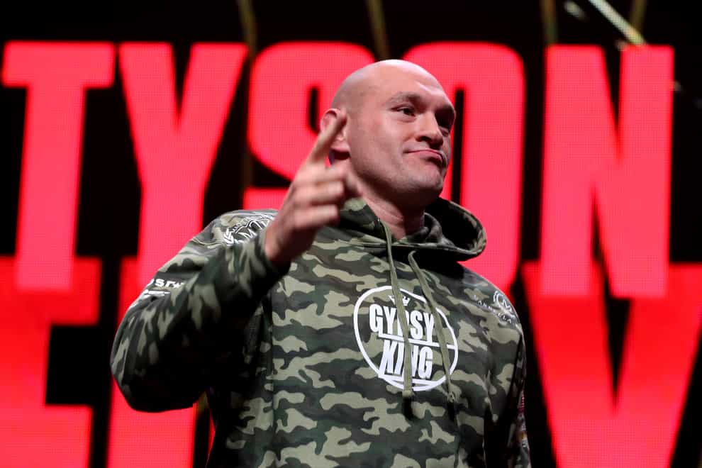 Tyson Fury has angrily ranted at his rivals (Bradley Collyer/PA)