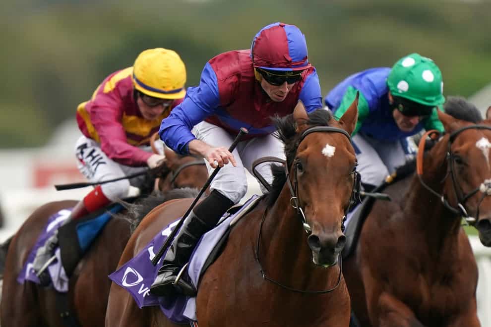 Luxembourg (centre) is on the Guineas trail (Tim Goode/PA)
