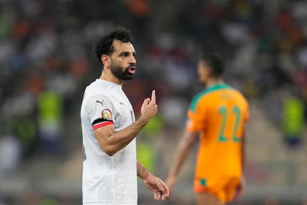 Captain Mohamed Salah fired Egypt to last 16 victory over Ivory Coast from the penalty spot (Themba Hadebe/AP)