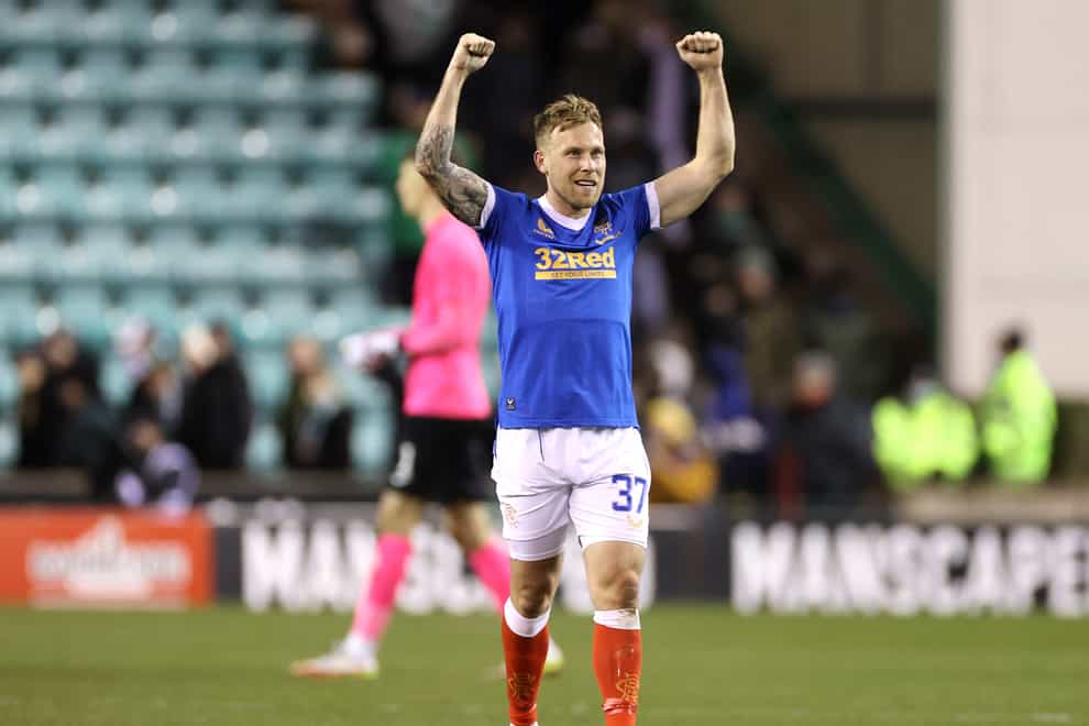 Scott Arfield clinched victory for Rangers (Steve Welsh/PA)