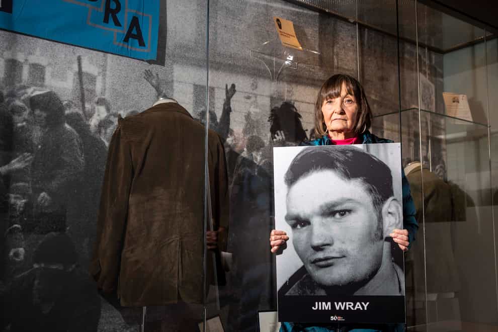 Margaret Wray, brother of Jim Wray (Liam McBurney/PA)