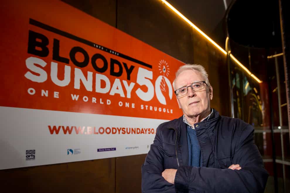 John Kelly, whose brother Michael was killed on Bloody Sunday in 1972 (Liam McBurney/PA)