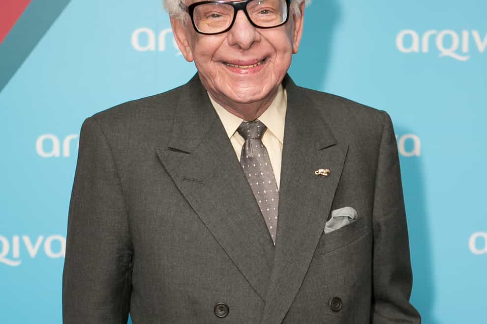 Barry Cryer arrives at the Radio Academy Arqiva Hall of Fame Fellowship honours event at The Savoy in London (Daniel Leal-Olivas/PA)