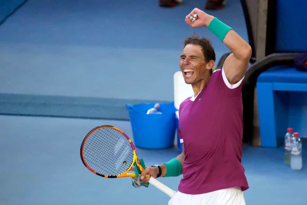 Rafael Nadal has battled through to the semi-finals (Simon Baker/AP)