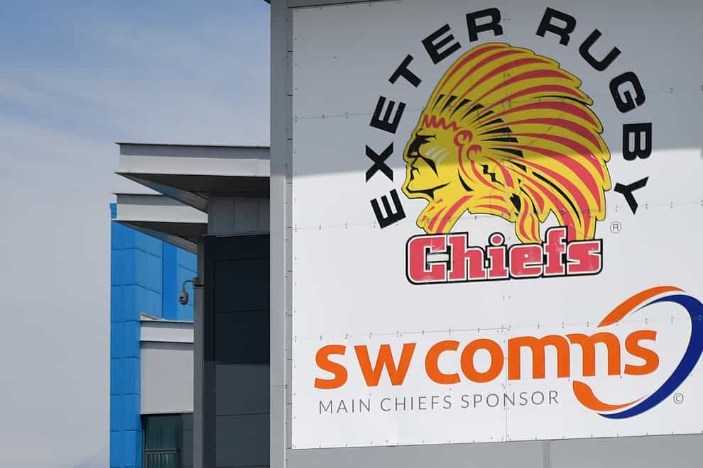 Exeter Chiefs are rebranding (Simon Galloway/PA)