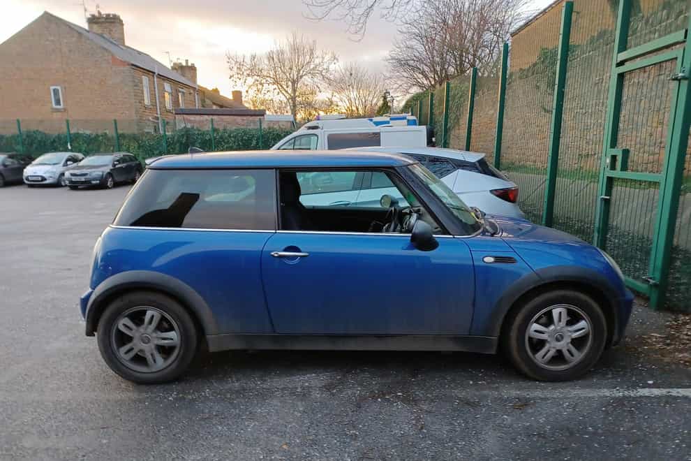 The driver told officers he had been driving without a licence or insurance for over 70 years (Nottinghamshire Police/PA)