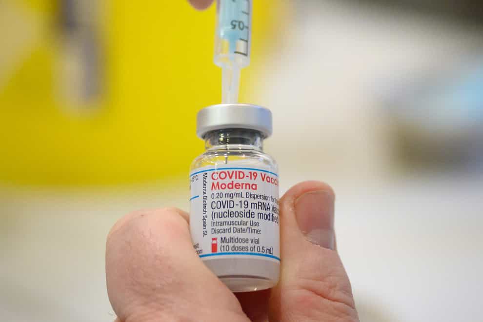 The booster vaccine significantly reduces risk of death from Omicron (Leon Neal/PA)