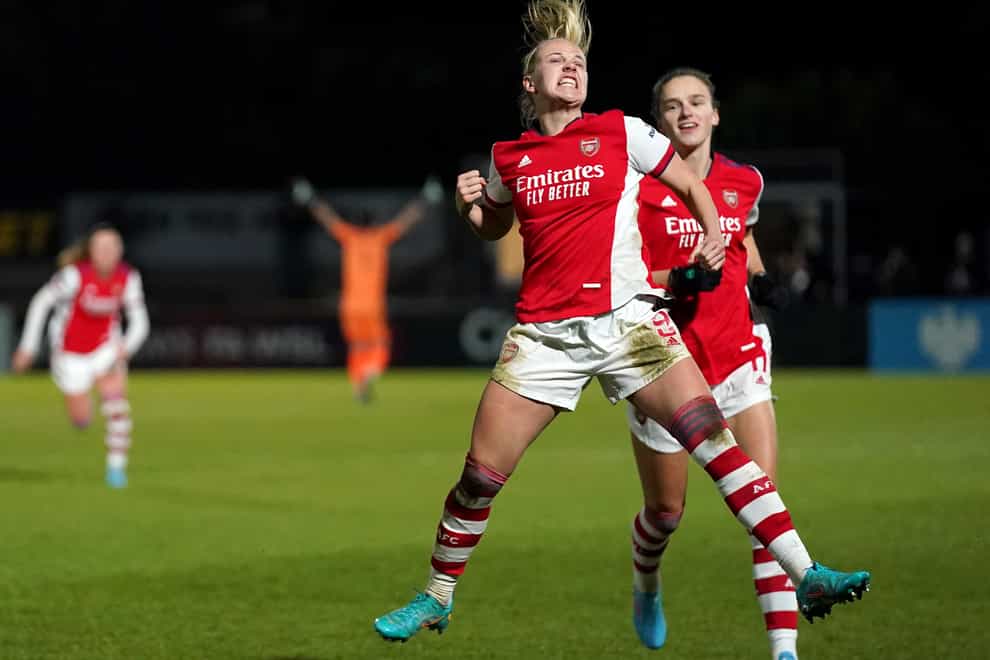 Beth Mead was the difference in Arsenal’s win over Brighton (Nick Potts/PA)