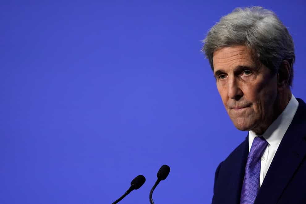 John Kerry, United States special presidential envoy for climate (AP)