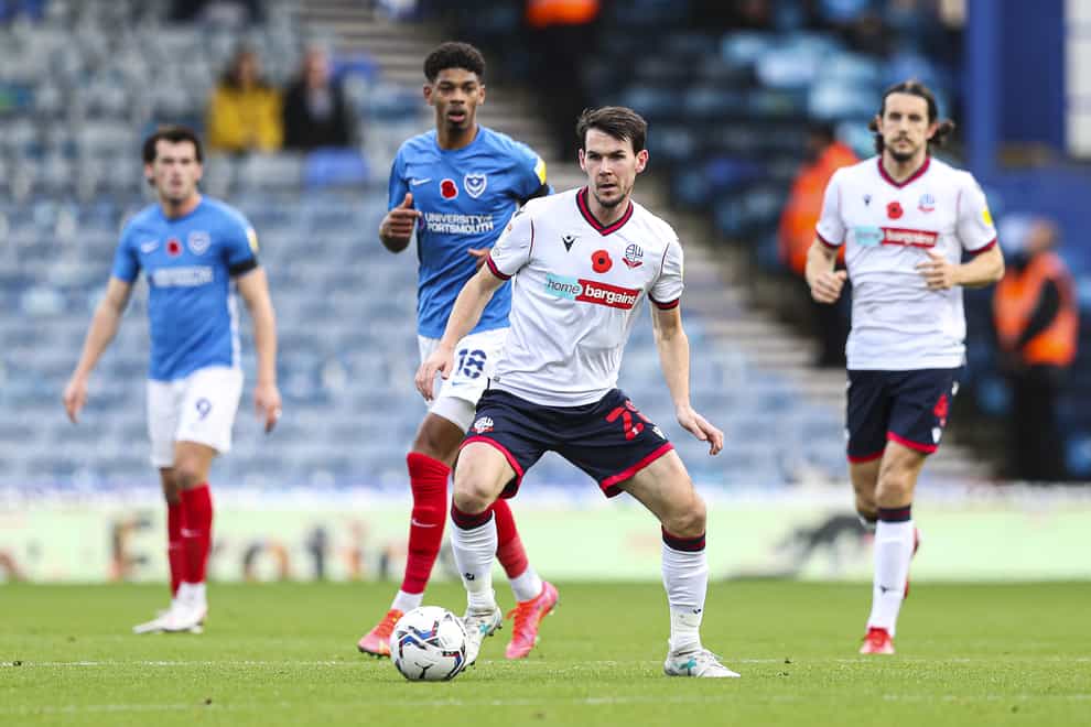 Kieran Lee, centre, is set to be fit for the visit of Sunderland in Sky Bet League One (Kieran Cleeves/PA)