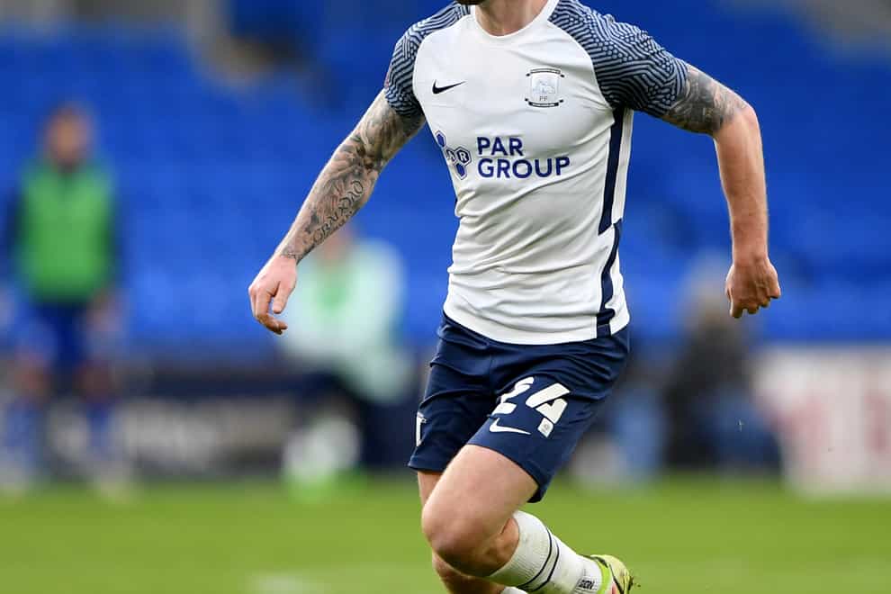 Preston’s Sean Maguire has sustained an ankle injury (Simon Galloway/PA)