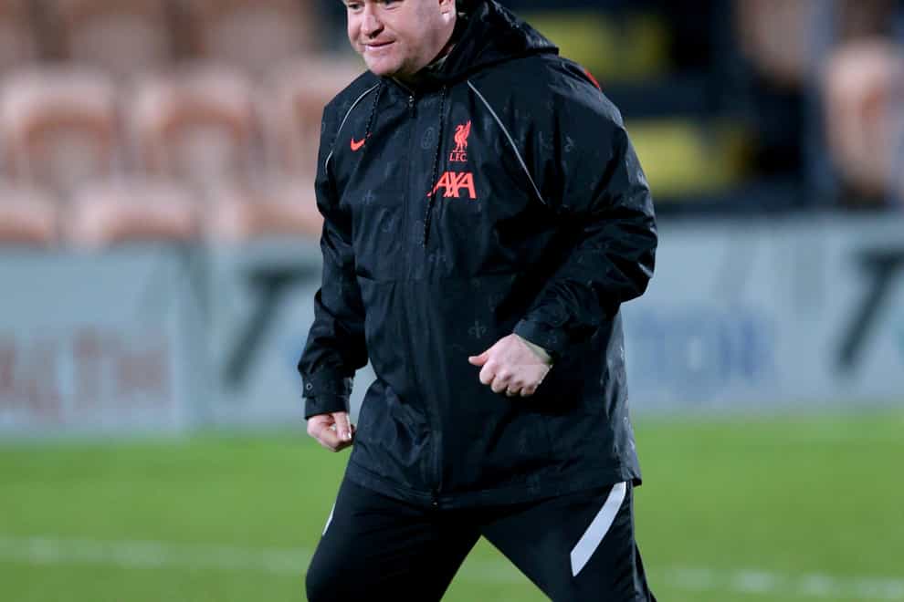 Liverpool Women’s manager Matt Beard has eyes on promotion back to the Super League (Nigel French/PA)