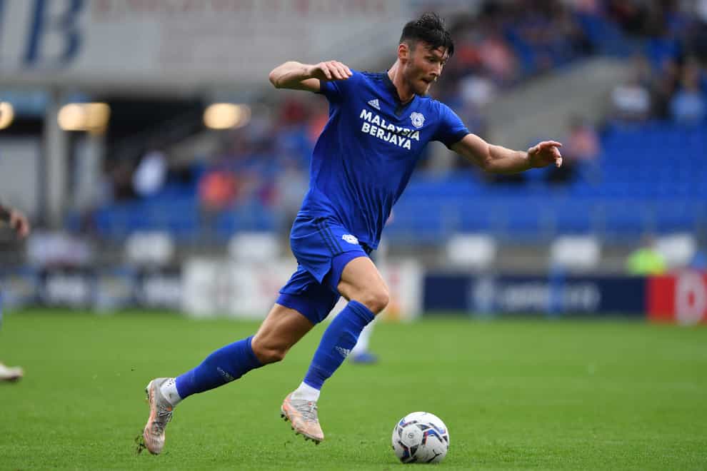 Kieffer Moore will be missing for Cardiff once again on Sunday (Simon Galloway/PA)