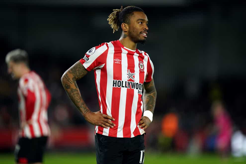 Brentford’s Ivan Toney has apologised after appearing to swear in a video on social media (Mike Egerton/PA)