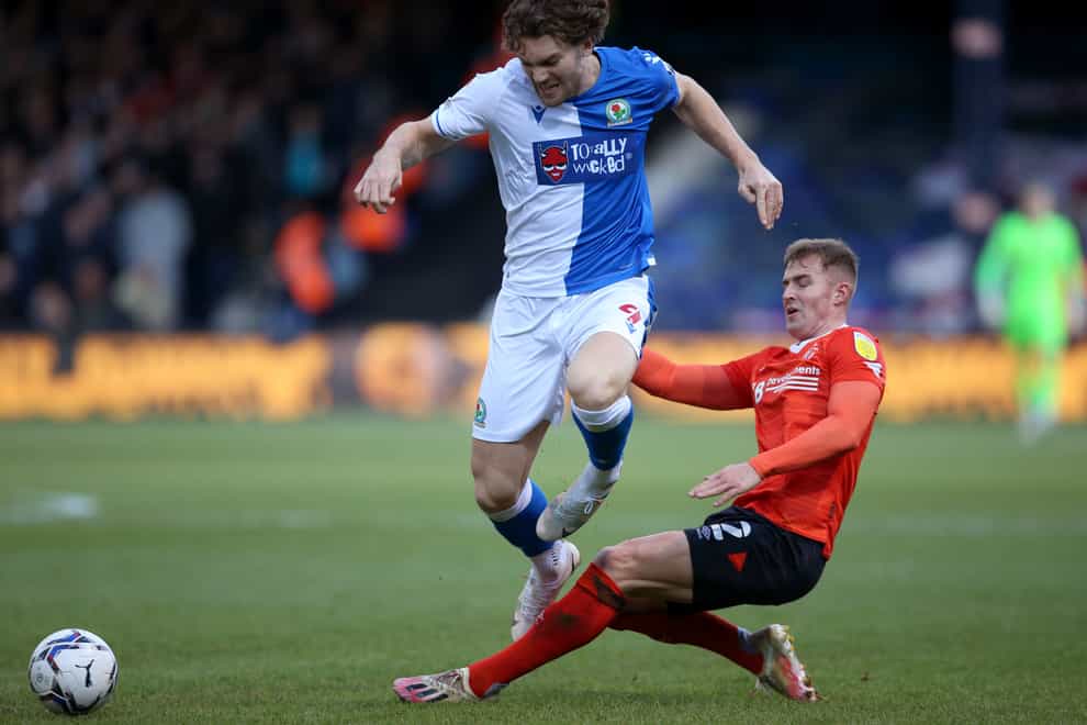 Blackburn were held to a draw at Luton (Nigel French/PA)
