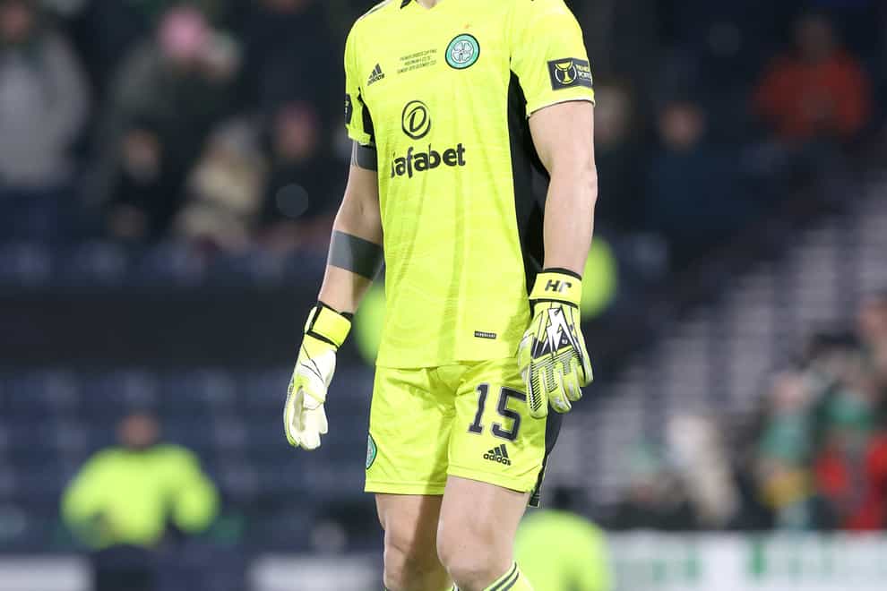 Celtic goalkeeper Joe Hart is looking forward to the Old Firm game (Jeff Holmes/PA)