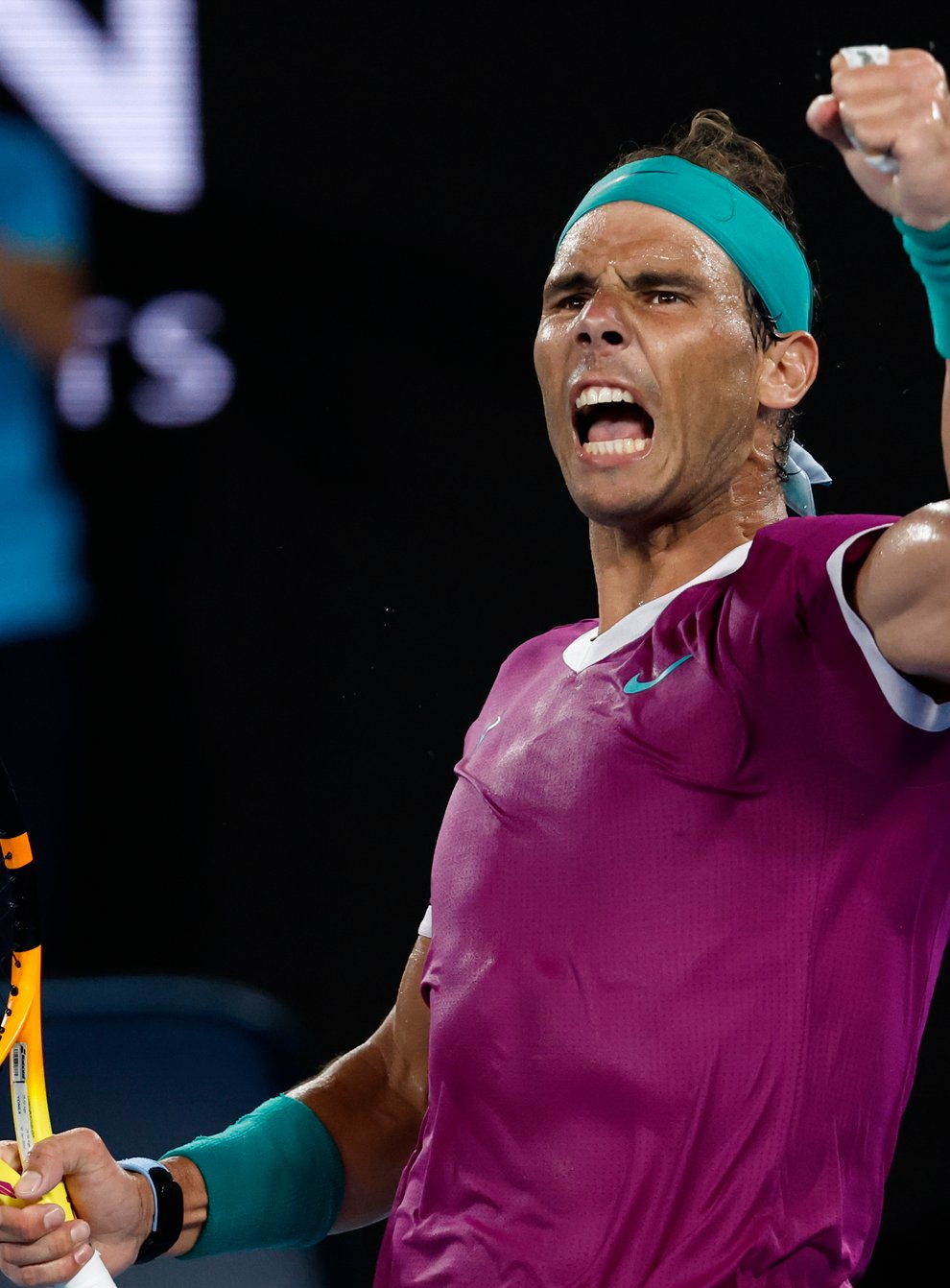 Rafael Nadal won a historic 21st grand slam singles title (Hamish Blair/AP)