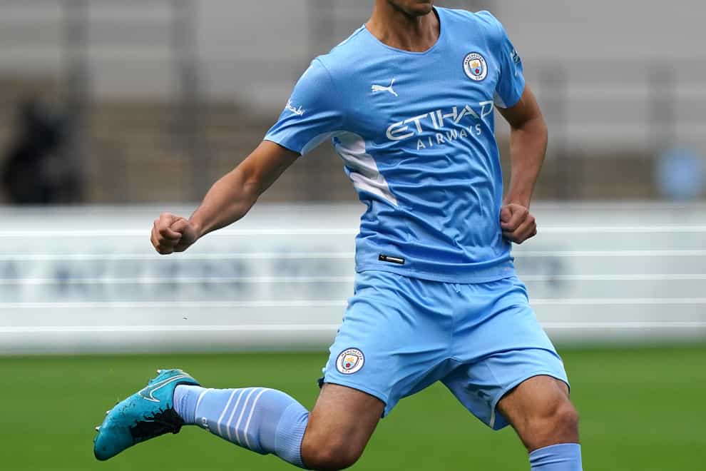 Manchester City youngster Finley Burns has joined Swansea on loan (Nick Potts/PA)