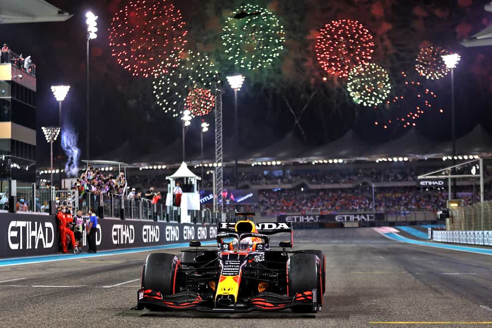 Max Verstappen won last year’s Formula One world championship (PA Wire/PA Images)